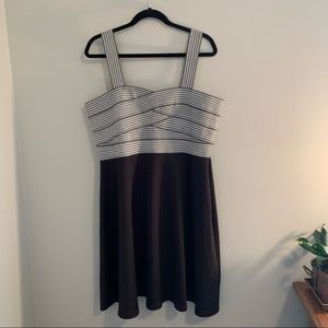 A-line Dress | Black & White | Ricki’s